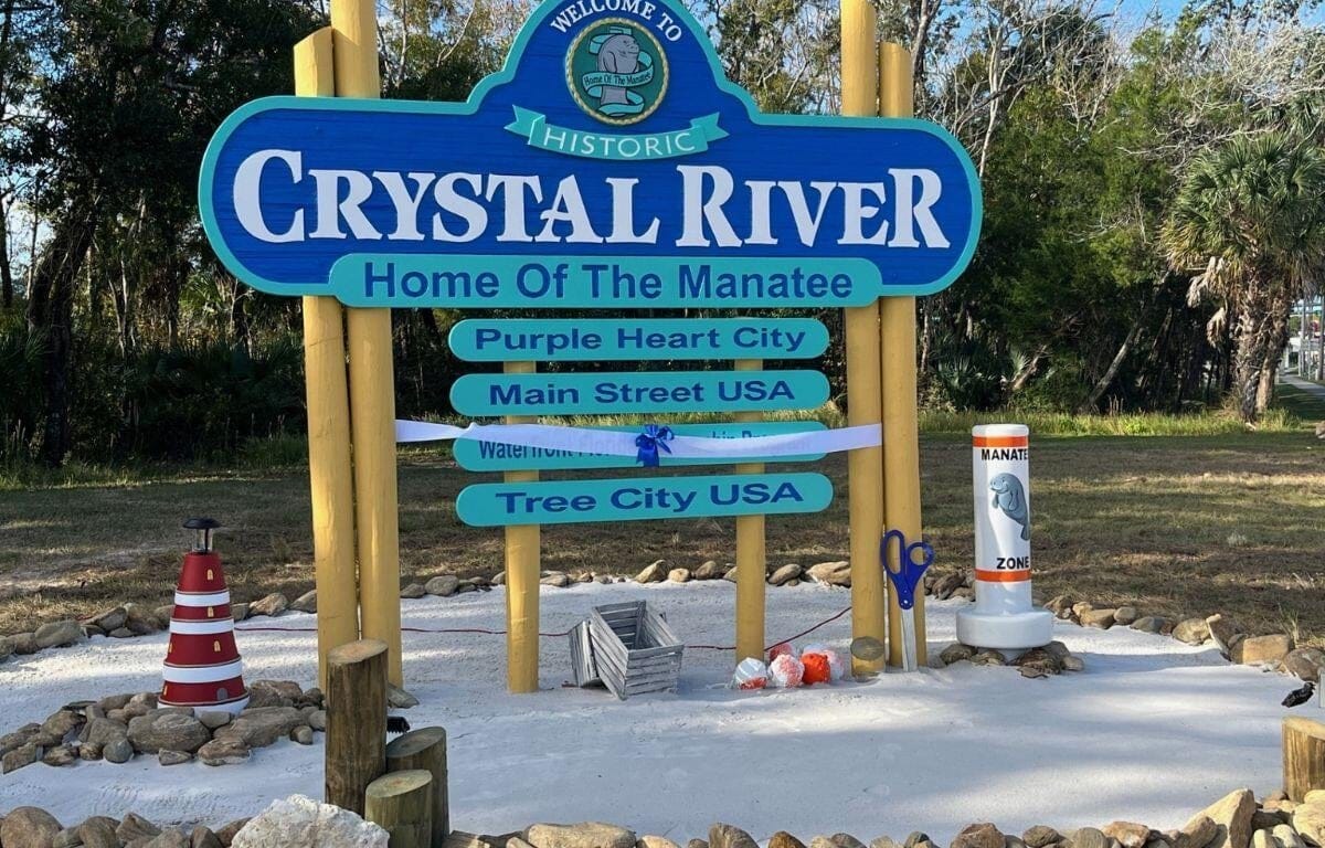 Map of Crystal River, Florida service area